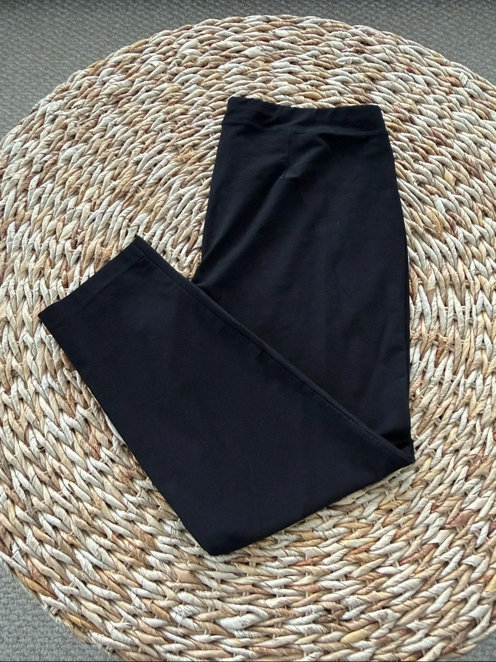 Eileen Fisher Stretch Crepe Tapered Ankle Pant
